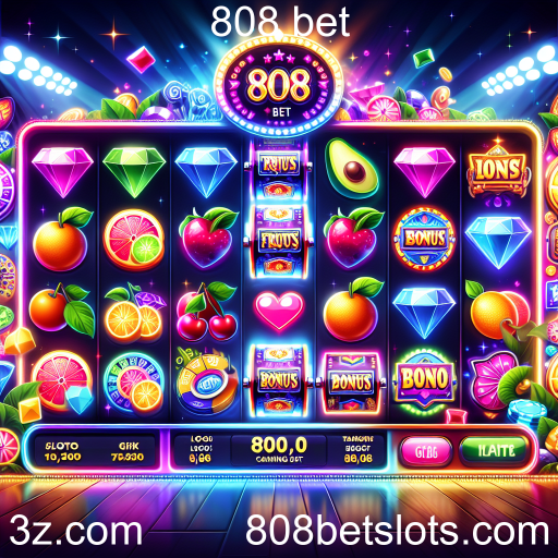 A Revolução das Máquinas: Slots Interativas no 808 Bet